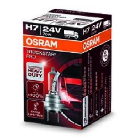 Osram esitule pirn 24 V H7 70 W Truckstar Pro | HL Autoosad