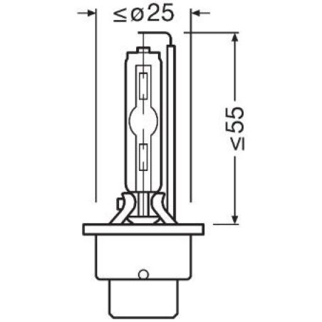 Osram ksenoontule pirn 12 V D4S Cool Blue Intense | HL Autoosad