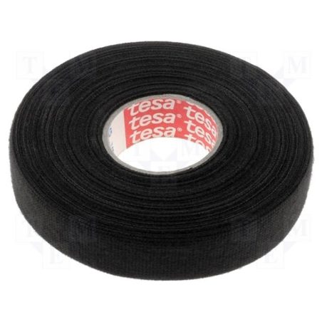 Tesa tekstiilist isoleerteip must, pehme (VW) 19 mm x | HL Autoosad