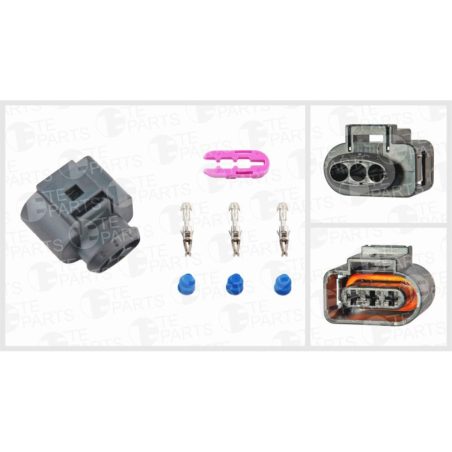 Merit-Te pistik 3-pin komplekt VAG 8K0973703 | HL Autoosad