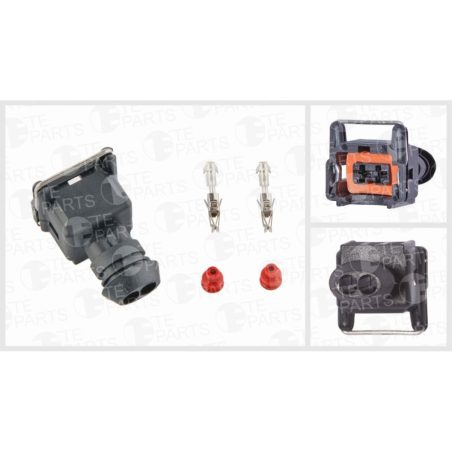 Merit-Te pistik 2-pin komplekt Fiat / MB / KIA / | HL Autoosad