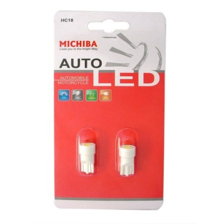 Total Security System pirn 12 V T10 LED, 1 W, 2 tk | HL Autoosad