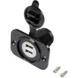 K-Fix pistik, pesa USB pistik 2-ne 12/24 V, 5 V, 2,1 A | HL Autoosad