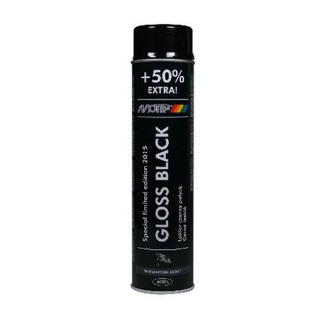 Motip must läikiv akrüülvärv 600 ml | HL Autoosad