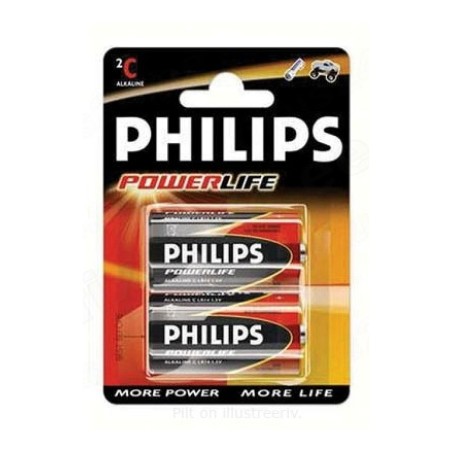Philips patarei c, 2 tk Alkaline | HL Autoosad