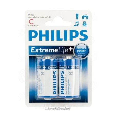 Philips patarei c, 2 tk Extreme | HL Autoosad