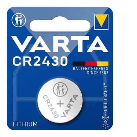 Varta CR2430 liitium tablett-patarei 280 mAh 3,0 V, 1 | HL Autoosad