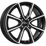 Dezent 6x15 4/100 ET45 Black/polished