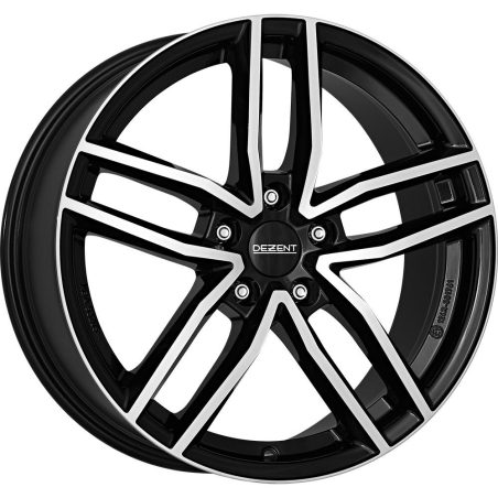 Dezent 7.5x18 5/108 ET48 Black/polished