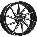 Dotz 7.5x17 5/100 ET35 Black/polished