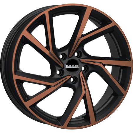 MAK 8x18 5/112 ET40 Black & Bronze