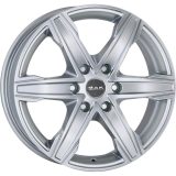 MAK 8x18 6/130 ET50 Silver