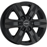 MAK 8x18 6/139.7 ET15 Gloss Black