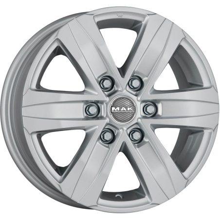 MAK 7.5x17 6/130 ET60 Silver