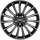 MSW 8.5x19 5/112 ET38 Gloss Black Full Polished