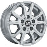 MSW 7x17 5/112 ET51 Full Silver