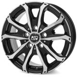 MSW 6.5x16 5/130 ET55 Gloss Black Full Polished