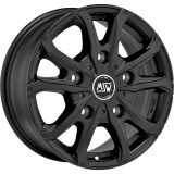 MSW 6.5x16 5/118 ET55 Matt Black