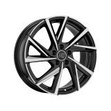 MSW 7x17 5/112 ET37 Gloss Black Full Polished