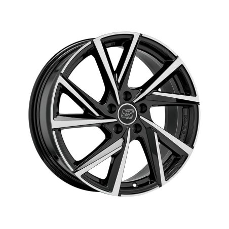 MSW 7x17 5/112 ET46 Gloss Black Full Polished
