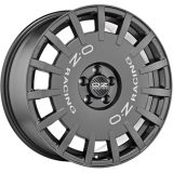 OZ Racing 8x17 5/112 ET45 Dark Graphite Silver Lettering
