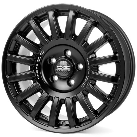 OZ Racing 8.5x18 5/130 ET32 Matt Black Silver Lettering