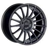 OZ Racing 8.5x19 5/112 ET30 Matt Graphite Silver Lettering