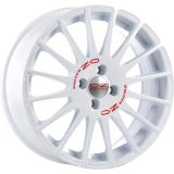 OZ Racing 8x18 5/114.3 ET40 Race White Red Lettering