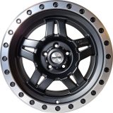 Nano 8.5x17 5/120 Matt Black polished