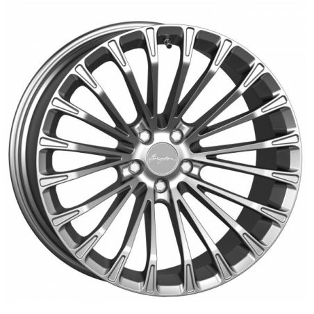 Breyton 9.5x20 5/112 ET46 Crystal Silver