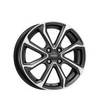 Dezent 6x16 4/100 ET50 Gunmetal/polished