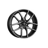 Dezent 7x17 5/114.3 ET50 Black/polished