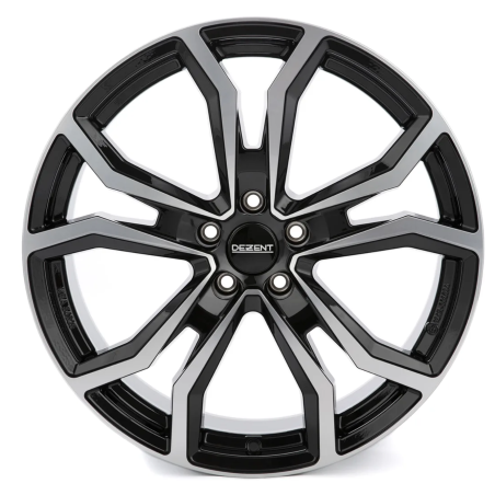 Dezent 7x17 5/112 ET51 Black/polished