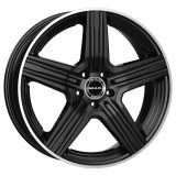 MAK 10x21 5/112 ET44 Gloss Black Mirror Ring