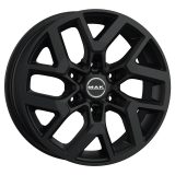 MAK 7.5x17 6/130 ET55 Matt Black