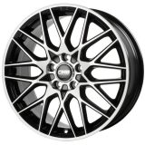 CMS 9x20 5/112 ET57 Diamond Black Gloss