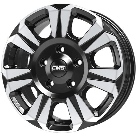 CMS 6.5x16 6/130 ET62 Diamond Black Gloss
