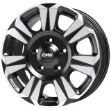 CMS 6.5x16 6/130 ET62 Diamond Black Gloss