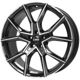 CMS 8.5x20 5/112 ET30 Diamond Black Gloss