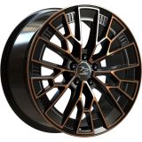 Fondmetal 9x21 5/112 ET26 Black Clearcoat Matt Bronze Machined