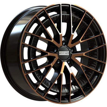 Fondmetal 8x19 5/112 ET45 Black Clearcoat Matt Bronze Machined