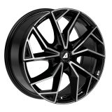 Alutec 7x17 5/112 ET40 diamond-black frontpolished