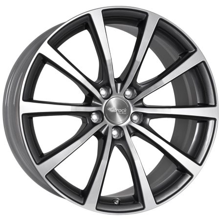 Brock 8.5x20 5/114.3 ET35 Himalaya Grey Voll-Poliert (HGVP)
