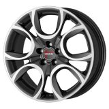 MAK 6.5x16 4/108 ET32 Gun Met-Mirror Face