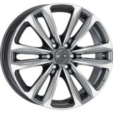 MAK 6.5x17 6/120 ET50 Gun Met-Mirror Face