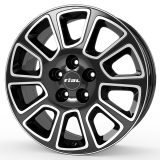 Rial 6.5x16 5/120 ET60 diamond-black frontpolished