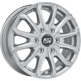 MSW 6.5x16 6/120 ET50 Full Silver