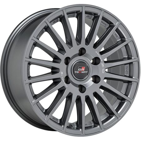 OZ Racing 8x18 6/139.7 ET50 Matt Graphite + Silver Lettering