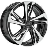 MSW 8x18 5/112 ET40 Gloss Black Full Polished