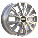 Fondmetal 6.5x16 6/120 ET50 Glossy Silver